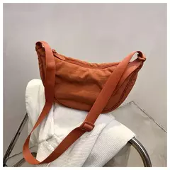 Imagem do Bolsa Crossbody de Nylon Hobos para Mulheres, Bolsas de Ombro Casual Designer, Bolsa de Grande Capacidade Lady Travel Shopper, Bolsas Femininas, 2024
