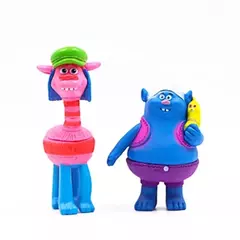 12 pçs/set Trolls Branch Critter Skitter Figuras Trolls Crianças Trolls PVC Action Figure Toy Personagem de Desenho Animado Crianças Presentes - Wolf Magazine