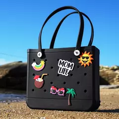 EVA sacola de praia impermeável para mulheres, bolsa de grande capacidade, bolsa de ombro grande, moda feminina - loja online