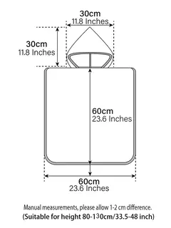 Toalha de banho com capuz Quick Dry para crianças, roupão Quick Dry, toalhas de poncho para desenhos infantis, coberturas de microfibra, 80-130cm - comprar online