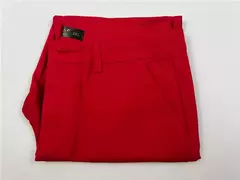 Calça lápis elástica de cintura alta fina feminina, calça grande tamanho no tornozelo, calça casual formal para escritório, 75kg, primavera, 2022 - Wolf Magazine