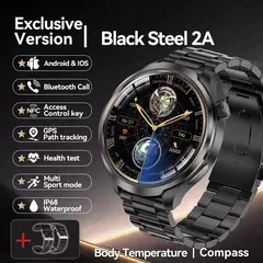 Huawei Sports Smartwatch impermeável para homens, 1.85 "tela AMOLED, bússola GPS NFC, chamada Bluetooth, novo Smartwatch, 2022 na internet