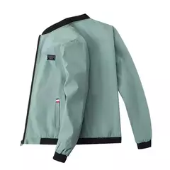 Jaqueta grossa de lã masculina, monocromática, casaco casual, gola clássica, ao ar livre, aquecida, moda, outono, inverno - comprar online