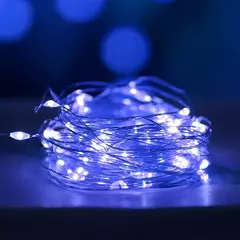 Cobre Wire LED String Lights, guirlandas impermeáveis ao ar livre, festão, fadas Decorações do casamento, Ano Novo, Árvore de Natal, 10m na internet