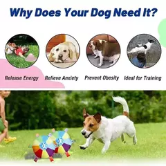 Imagem do Engraçado arco-íris de pelúcia disco voador brinquedos para cães ao ar livre jogos de treinamento interativo mastigar brinquedo animais de estimação discos voadores brinquedos acessórios para cães