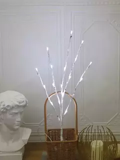 Bateria operado Birch Branch LED Light, luzes festivas brancas, festa de Natal, decoração do casamento, galho, ao ar livre, 1 pc na internet