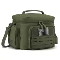 Heavy Duty Tactical Lunch Box para Homens, À Prova de Vazamentos, Isolado, Durável, Saco Térmico, Refeição, Camping, Piquenique, Trabalho na internet