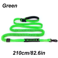 Trela de cachorro mão livre para caminhada de animais de estimação trela reflexiva com trela de cachorro cinto peito cinta tração corda acessórios para cães - comprar online