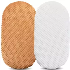 Bebê Minky Basinet Folha Macio Stretchy Craddle Sheets Universal Fit Para Berço Colchão Pad Ampulheta Para Boys & Girls - comprar online