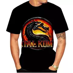 Mortal Kombat 11 T-shirts impressas em 3D para homens e mulheres, roupas de rua grandes, Harajuku Tees, tops, roupas infantis, jogos de luta - Wolf Magazine