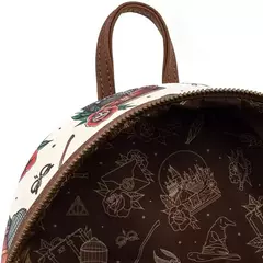 Loungefly Harry Potter Mochila Pottered Mulheres Alça Dupla Bolsa de Ombro Bolsa Mochila Saco de Lazer Infantil Presente na internet