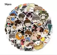 Harries potter brinquedos clássicos luna ron adesivo hermione malfoy snape adesivos à prova dwaterproof água para telefone portátil scrapbook scooter brinquedo na internet