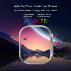 2024 novo relógio inteligente 9 ultra pro max gen 2 49mm tela amoled smartwatch alta taxa de atualização carregamento sem fio das mulheres dos homens para o esporte