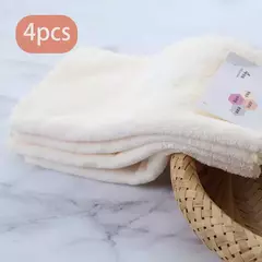 25x25cm 4 peças ultra-finas de fibra doméstica limpeza rosto desenhos animados de alta qualidade misturado com toalhas cachecol de toalha infantil - loja online