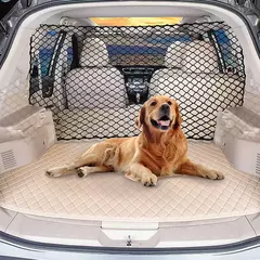 Cerca de porta-malas de carro, rede protetora de isolamento para cães de estimação, resistente, durável, elástica, cerca de segurança para animais de estimação para qualquer veículo