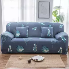 Tampa colorida elástica do sofá para a sala de estar, tudo incluído, poeira-prova, antiderrapagem, tampa universal do sofá, tampas do sofá, 1, 2, 3, 4 Seater - comprar online