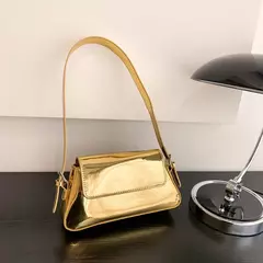 Bolsa de axila a laser prateada para mulheres, bolsa de ombro, alça superior, bolsa feminina, marca designer, luxo, chique - Wolf Magazine