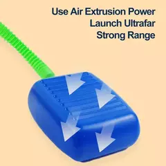 Imagem do Foot Pump Launcher para crianças, ar ao ar livre pressionando pedal subindo brinquedo, jogo terno, salto esporte, presente
