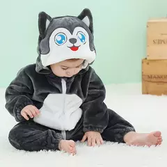 Macacão Dinossauro Vermelho para Bebê Recém-nascido, Criança Cosplay Roupas, Pijama Kigurumi, Bonito Animal Romper, Unicórnio Onesies, Meninos e Meninas
