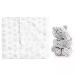 Conjunto De Animais De Pelúcia, Presente Do Bebê Recém-nascido, Cobertor De Sono De Segurança, Coelhinho Rosa, 6 Estilos, 30x30, 2 Pcs na internet