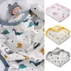 Cobertor de algodão para recém-nascidos, 6 camadas, swaddle de alta densidade, cobertor respirável, cobertor infantil