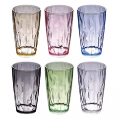 Copos de acrílico inquebráveis, copos de água inquebráveis, suco de frutas cerveja Champagne Cup for Bar, 490ml - comprar online