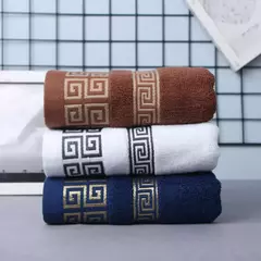 Toalhas de Banho de Alta Qualidade, 100% Algodão, Altamente Absorvente, Macio, Sentir, Banheira, Chuveiro, Hotel, Presente, 34x74cm, 3Pcs por Conjunto