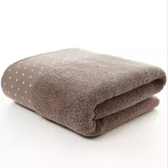 Grossa toalhas macias do banheiro, lenço puro do algodão, toalha de banho confortável, super absorvente, 35x75cm - comprar online