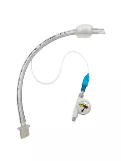 Imagem do Balão de intubação endotraqueal, medidor de pressão, dispositivo de detecção de saturação, animal de estimação, máquina de anestesia, acessórios clínicos