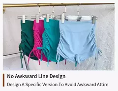 Shorts de ioga respirável de cintura alta para mulheres, leggings esportivos, fitness, corrida, ciclismo, treino, ginásio, verão, 2024 - Wolf Magazine