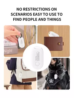 Etiqueta inteligente finamente novo encontrar meu aplicativo anti-perdido rastreador localizador chave carteira bagagem pet abs de longa duração para ios iphone