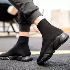 MWY Confortável High Top Sneakers, Meias masculinas tênis de corrida, Kids Wal - comprar online