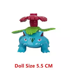 Pokemon 4-13cm novos desenhos animados filme anime figura pikachu mewtwo charmander blastoise gurado pet ação modelo brinquedo presentes - comprar online