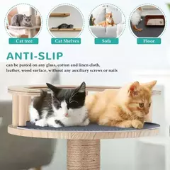 Cortável auto-adesivo tapete gatos placa de risco parede anti gato risco sofá diy gatos placa de risco sofá proteção patas afiar na internet