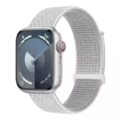 Pulseira de Nylon Respirável para Apple Watch, Alça de Substituição, Ultra 2 1, 49mm, Série 9, 8, 7, 6, 5, 4, 3, SE, 44mm, 45mm, 41 milímetros, 44 milímetros na internet