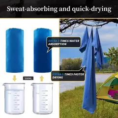 Toalha de microfibra de secagem rápida, Super macio e leve, Super absorvente, esportes, Camping, ginásio, natação, ioga, praia, novo