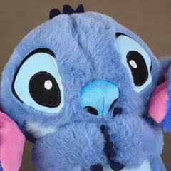 Boneca de pelúcia Stitch para crianças, Lilo e Stitch, brinquedo Kawaii acalma, Anime Baby Music, brinquedos leves para dormir, modelo de presente para criança, respiração, novo