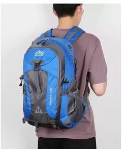 Mochila de viagem impermeável de nylon para homens, mochila de viagem casual ao ar livre, senhoras caminhadas camping montanhismo, sacos esportivos para jovens, novo - loja online