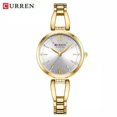 Curren-Relógio de luxo para mulheres, alta qualidade, diamante, senhoras, quartzo, impermeável, aço inoxidável, caixa incluída - Wolf Magazine