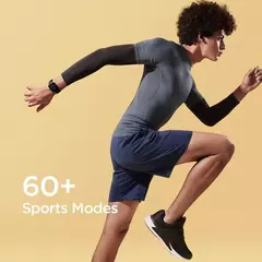Amazfit-Relógio esportivo à prova d'água com monitoramento de freqüência cardíaca, BIP, U, Bluetooth, 5ATM, 95New, relógios para exposições, 60 + modo esportivo - comprar online