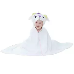MICHLEY-toalhas de banho com capuz para criança, roupão macio, cobertor swaddle de sono quente, chuveiro para meninos e meninas, recém-nascido 0-9T - comprar online