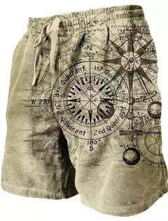 Imagem do Royal Knight-Shorts de praia com secagem rápida masculina, calça casual masculina de musculação, verão street jogger, ginásio cintura baixa sexy sunga