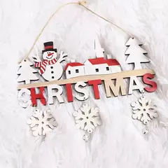 Papai Noel enfeites de madeira pendurados, decorações de Natal para porta de casa, pingentes de árvores, feliz natal, ano novo, 2022, gnome - comprar online