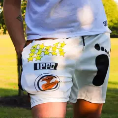 Calções de Ginásio Y2K para Homens e Mulheres, Angel Cross Impressão 3D, Casual Sports, Malha, Secagem Rápida, Respirável, Basquetebol, Verão, Unissex - Wolf Magazine