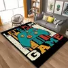 Tapete 3D Gamer Controller Area, Tapetes Grandes para Sala de Estar, Quarto, Coz