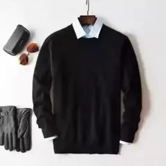 Pulôver de caxemira masculino, suéter clássico de algodão quente, camisa para outono e inverno, 2022 na internet