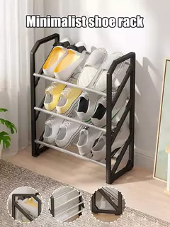 Criativo Home Shoe Cabinet, 3 Camada De Armazenamento Rack, Montagem Porta Do Quarto, Caixa De Sapato, Classificação E Armazenamento Rack, Produtos Domésticos - Wolf Magazine