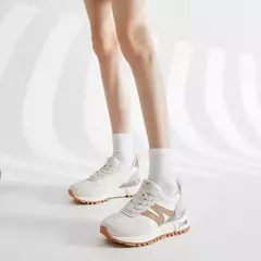 SOMILISS-Tênis de couro genuíno para mulheres, com renda, dedo do pé redondo, camurça, patchwork, casual, sapatos de grife, senhoras na internet
