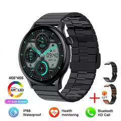 NFC Smartwatch para Mulheres, Tela HD, Rastreador de Saúde, Esportes, Voz, Chamada Bluetooth, Huawei, Xiaomi, Senhoras, Novo, 466x466, 2022 - comprar online