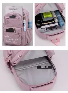 Imagem do Mochila escolar para crianças, Girl Back Pack para crianças, Mochila de classe feminina, Primary Women Bagpack, Teen Bookbag Kit, Kid, Criança